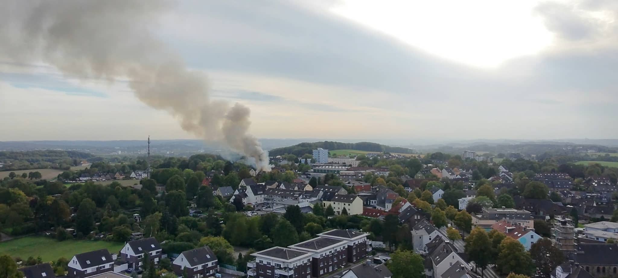 Brand in Witten sorgt für Großeinsatz am Wochenende