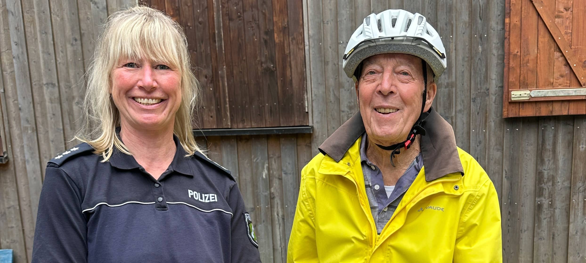 92-Jähriger glänzt auf E-Bike in Witten