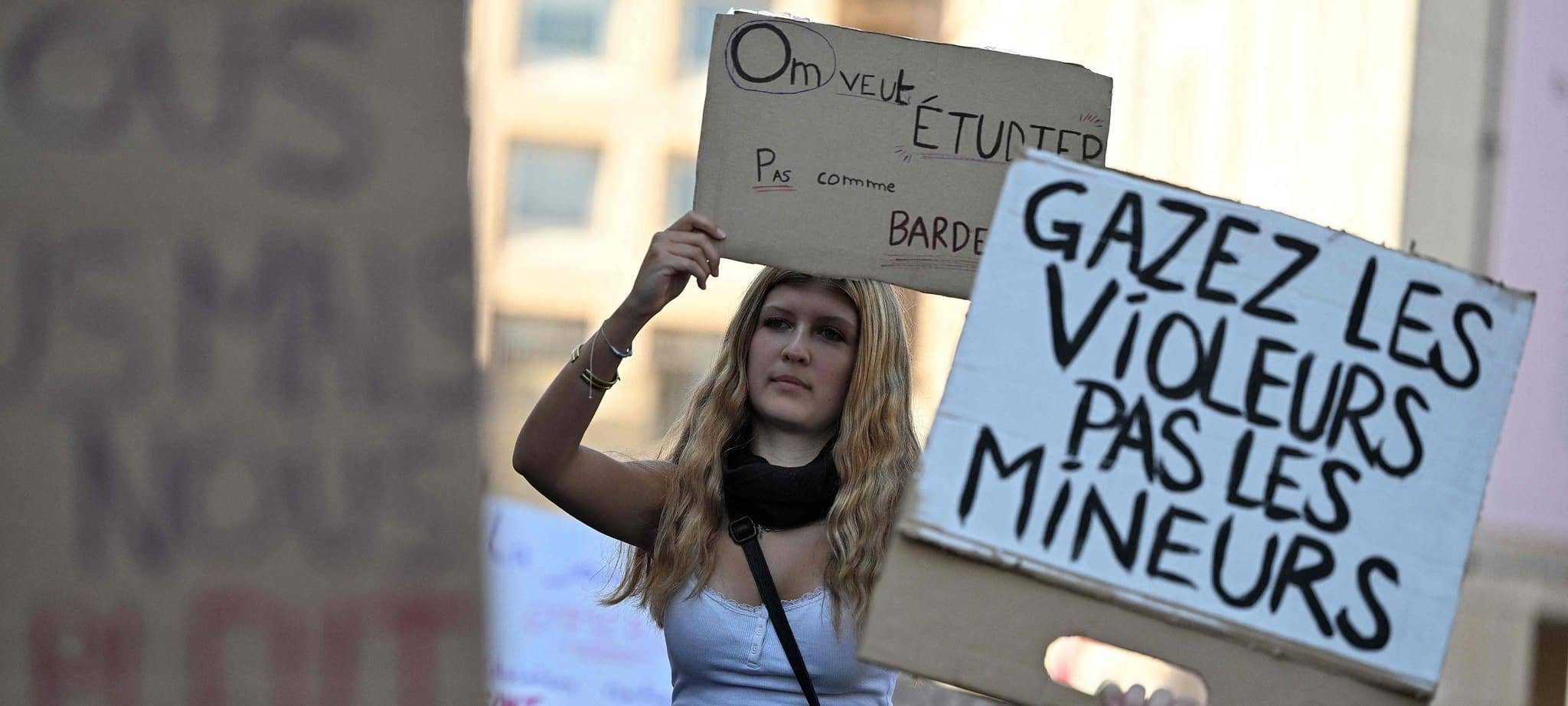 Schulproteste in Frankreich