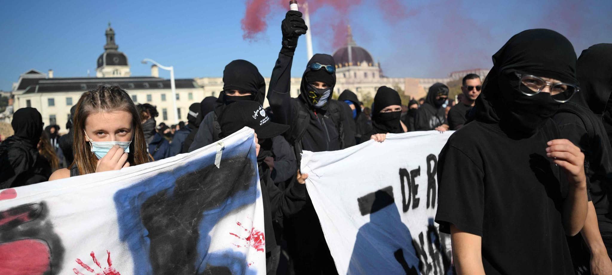 Schulproteste in Frankreich