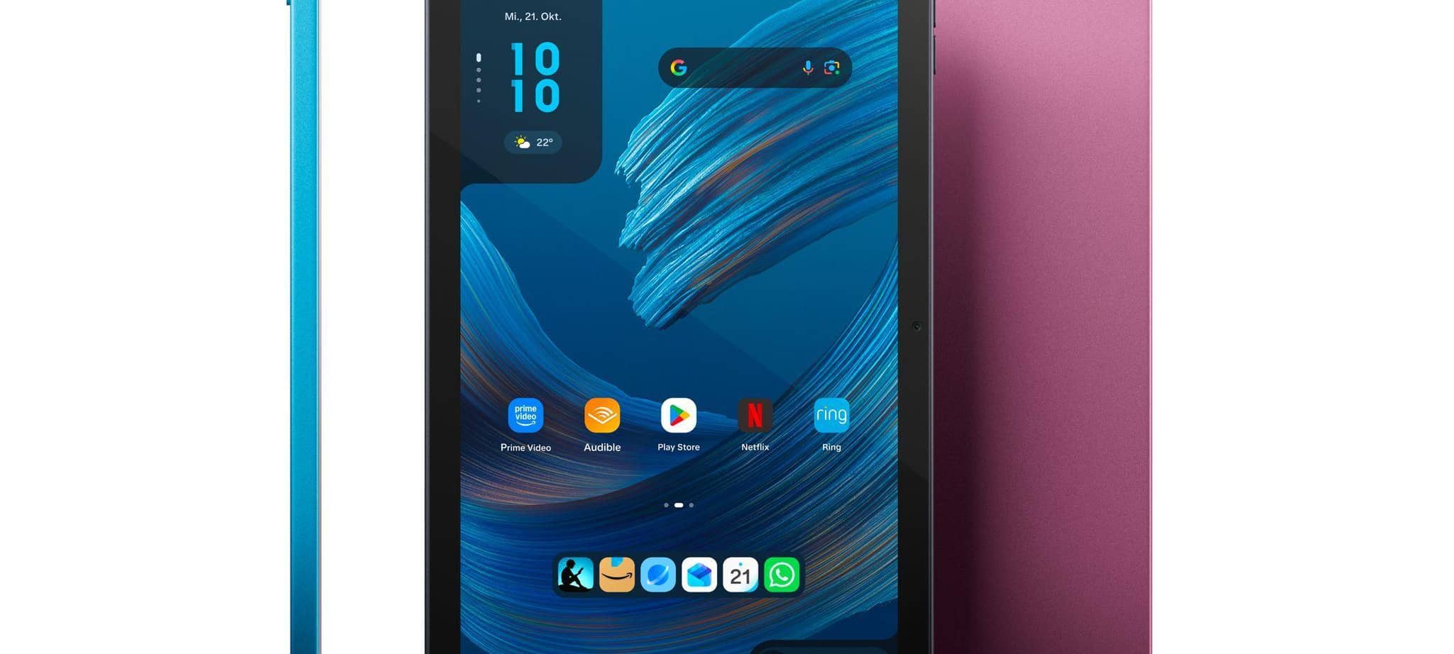 Alexa Tablet von Amazon mit 8 Zoll Bildschirmdiagonale