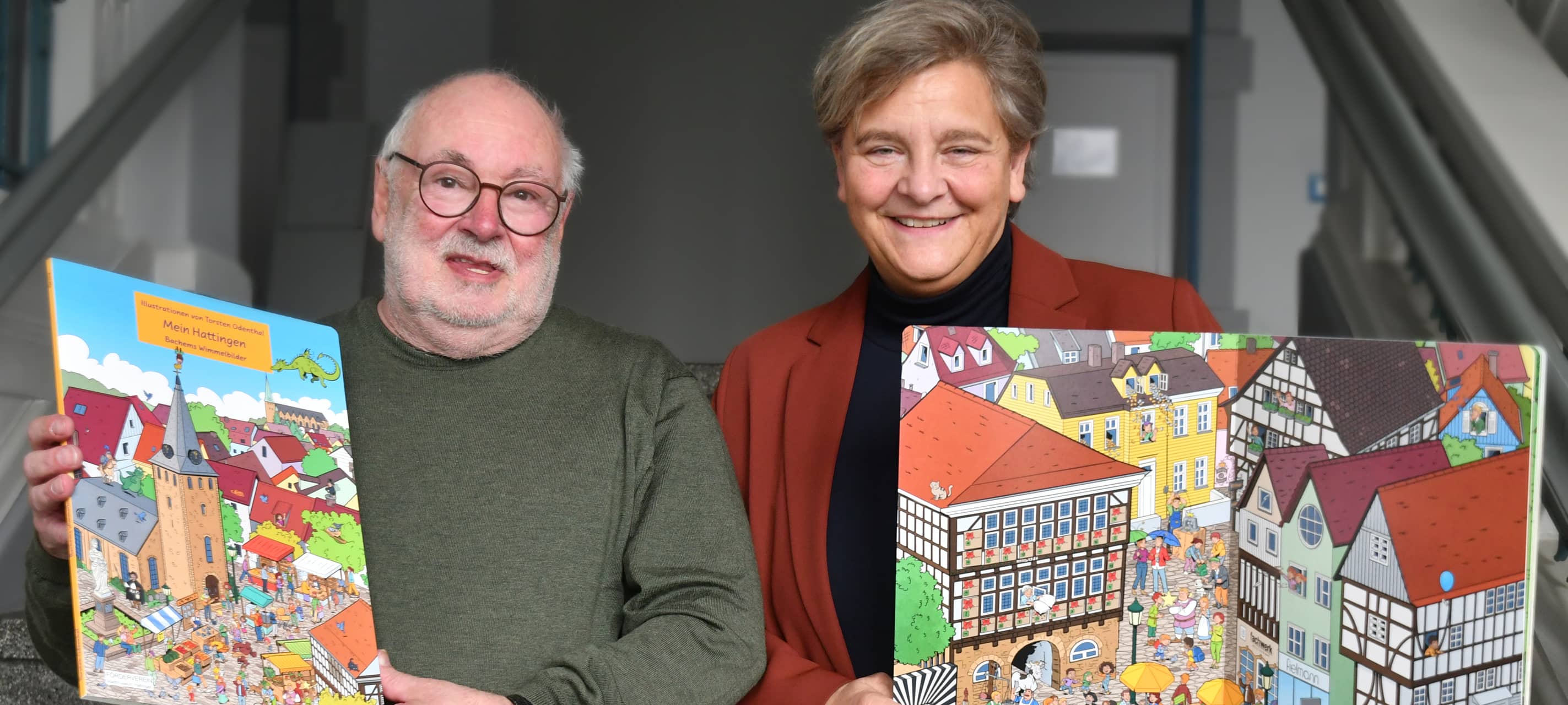 Hattinger Wimmelbuch im Verkauf: Es gibt viel zu entdecken