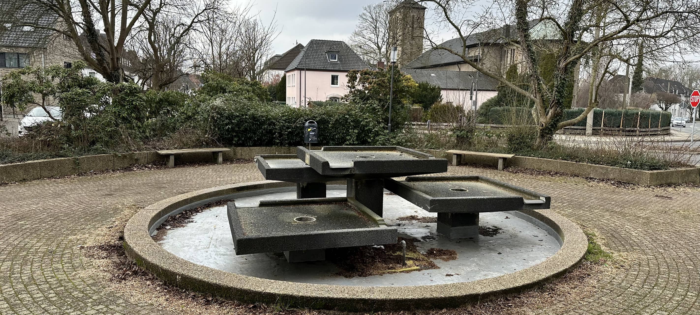 Brunnenplatz in Welper wird umgebaut