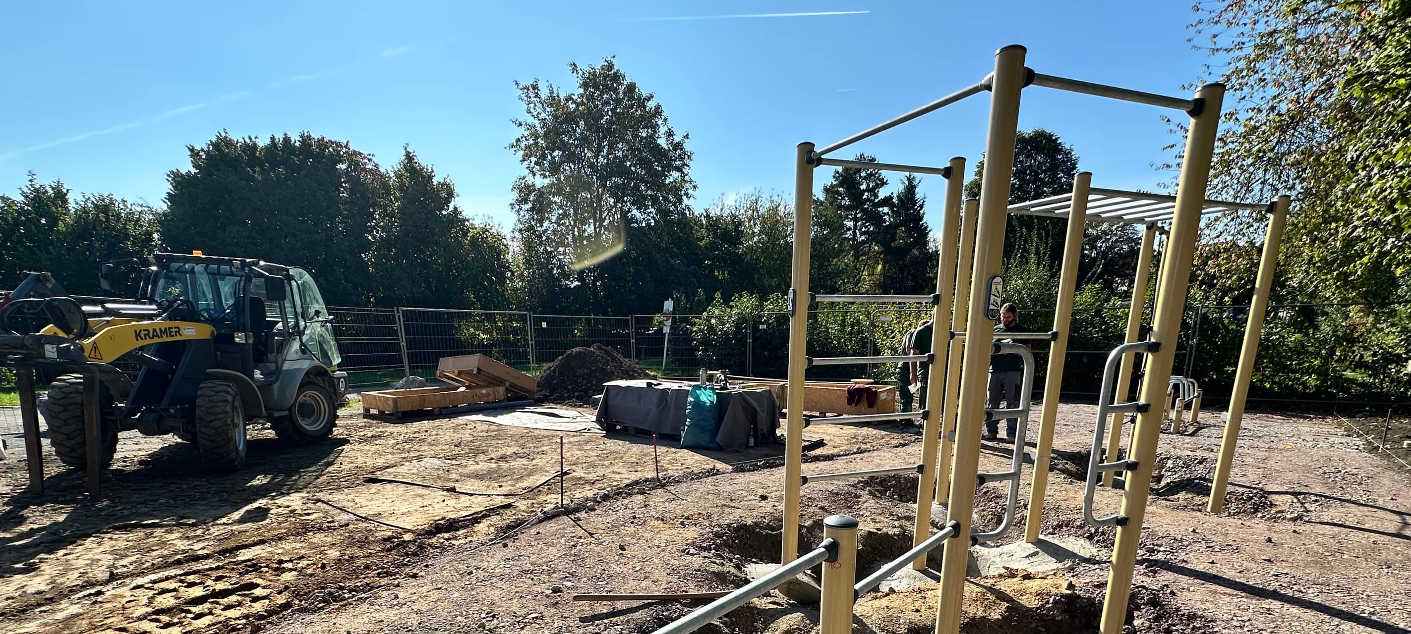 Neue Outdoor-Fitnessanlage in Hattingen