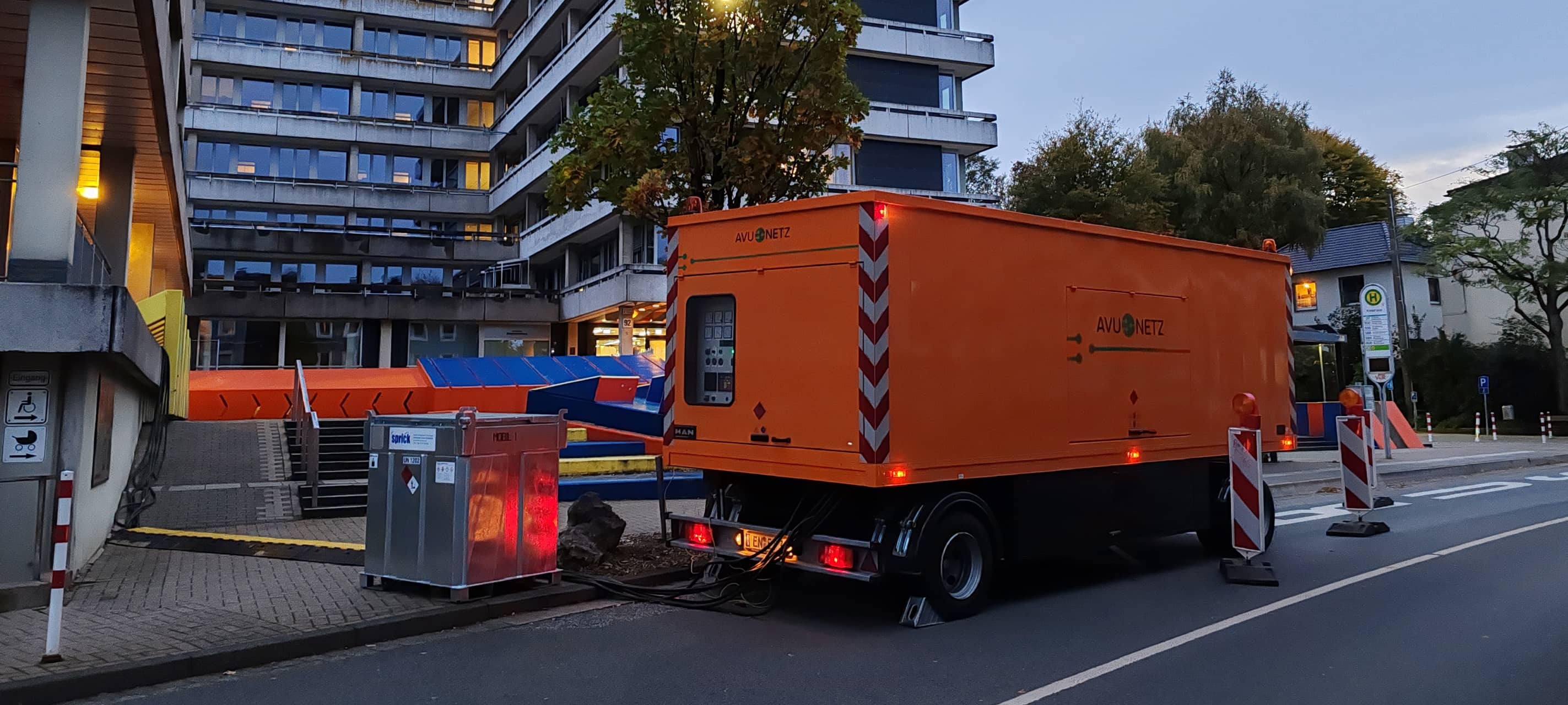 Stromausfall im Kreishaus Schwelm legt Systeme lahm