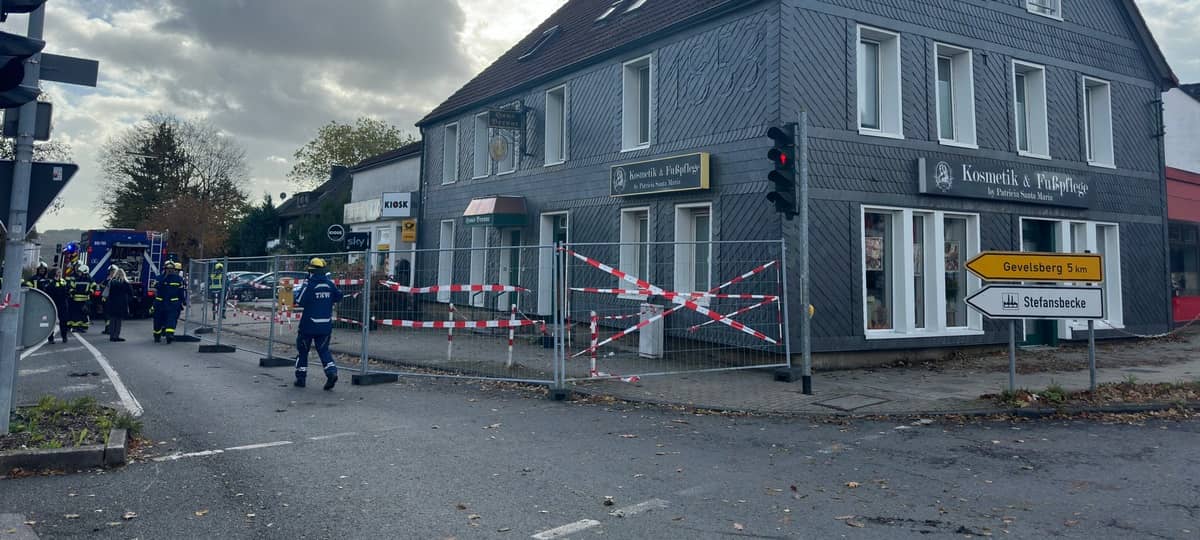 Einsturz-Häuser in Gevelsberg und Sprockhövel