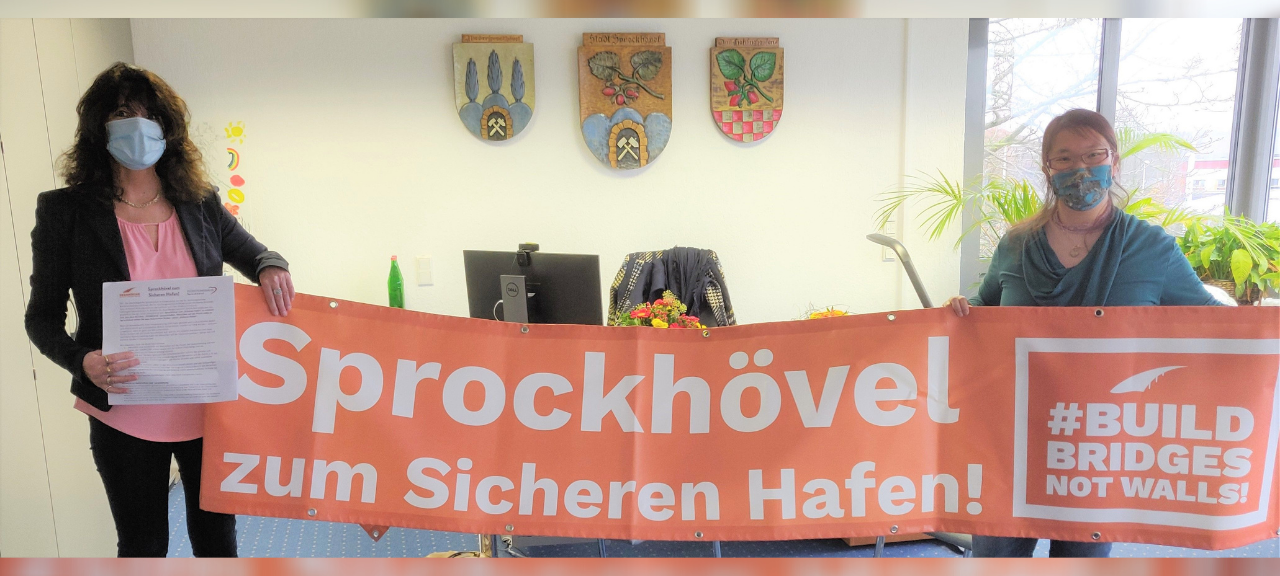 Flüchtlingshilfe übergibt Petition