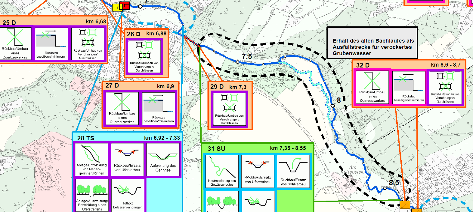 Stadt lässt Paasbach renaturieren