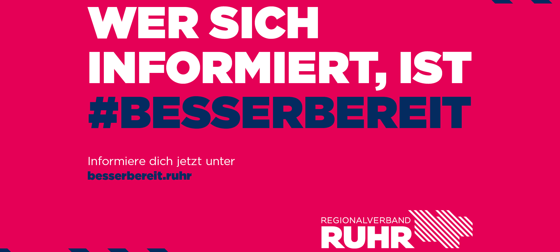 #besserbereit- gemeinsame Informationskampagne