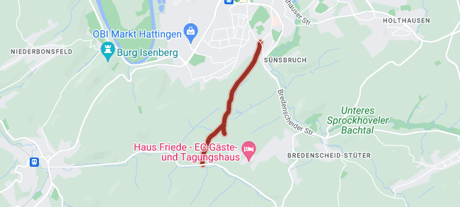 Sperrung der Schulenbergstraße aufgehoben