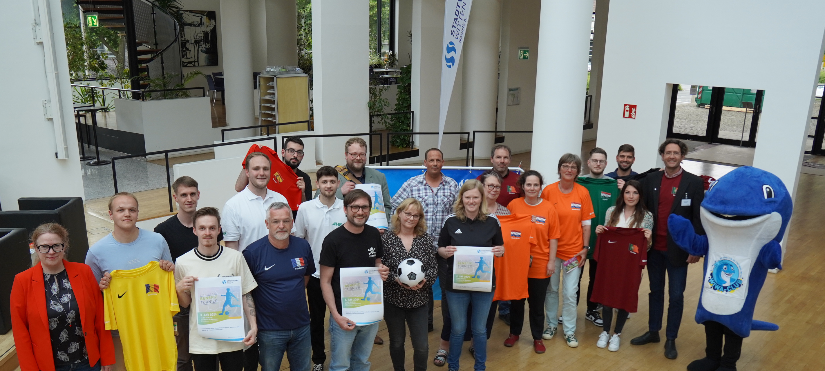 Fußball für den guten Zweck