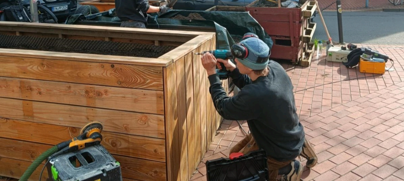 Kinder pflegen Wittener Stadtgarten