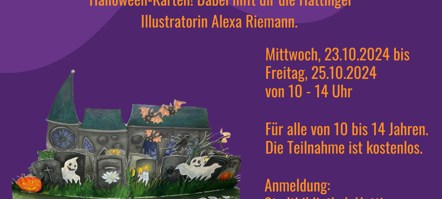 3D-Karten für Halloween basteln