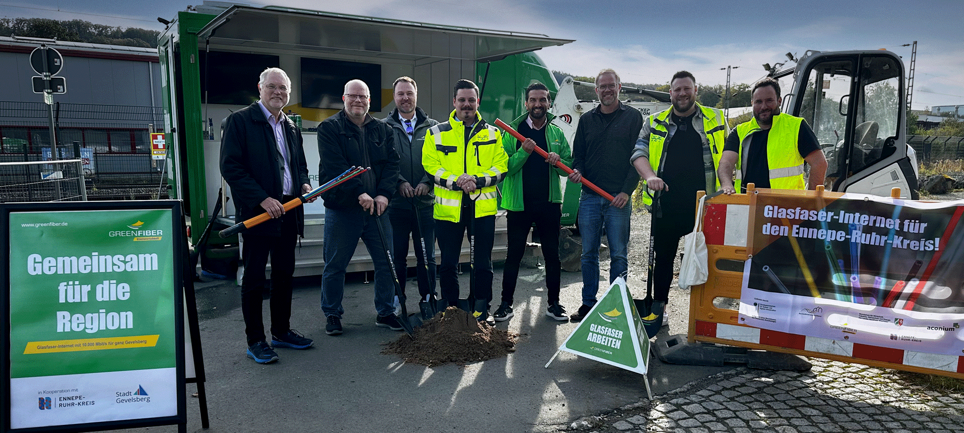 Glasfaserausbau in Gevelsberg startet