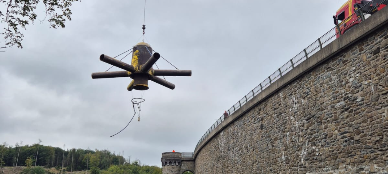 Ennepetalsperre wieder belüftet