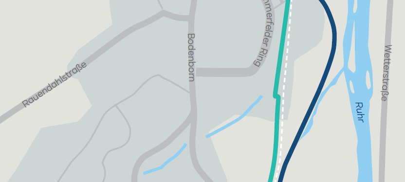 Witten: Ruhrtalradweg unterbrochen