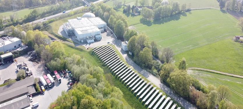 AHE stellt Biogasanlage vor