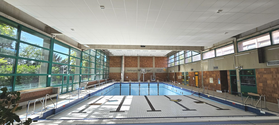 Hattinger Hallenbad öffnet bald wieder