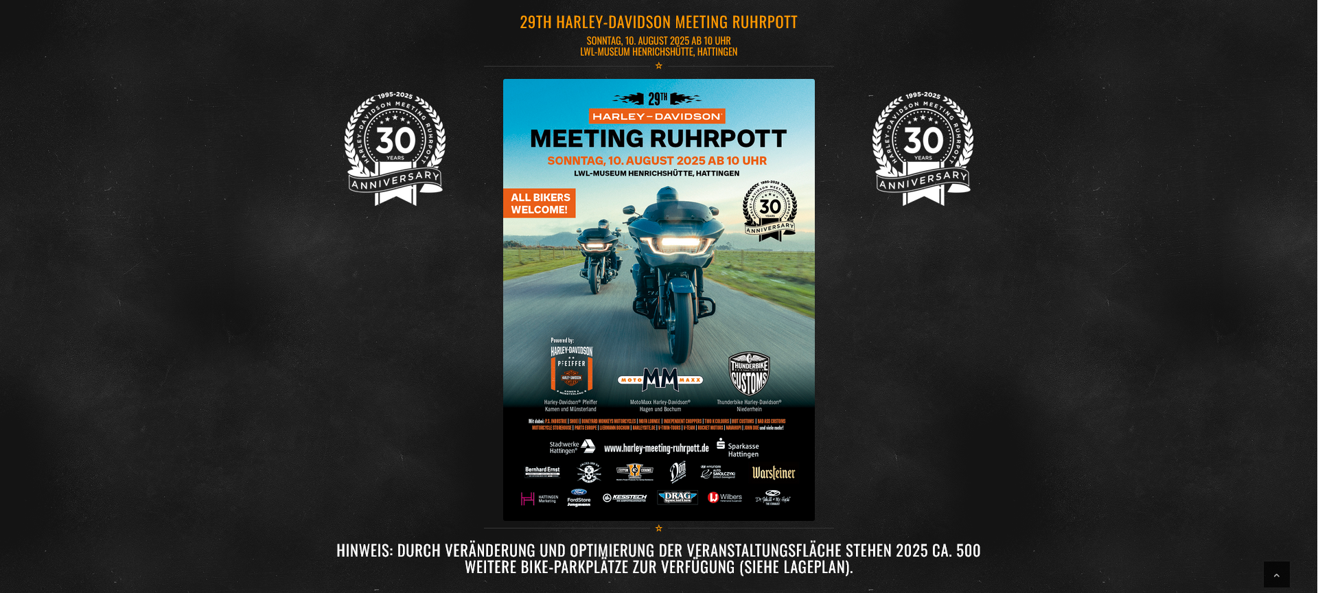Unfall beim Harley-Davidson-Treffen