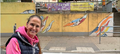 Neuer Zebrastreifen an Ennepetaler Schule