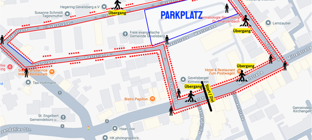 Erstes City-Radrennen in Gevelsberg