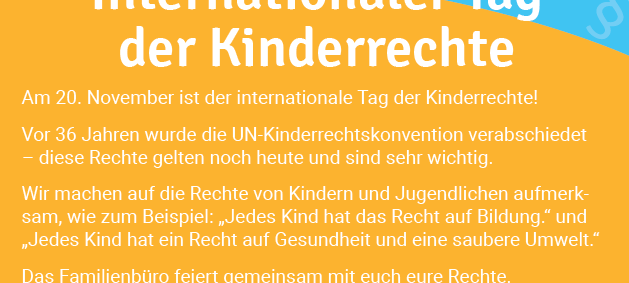 Geschenke zum Tag der Kinderrechte