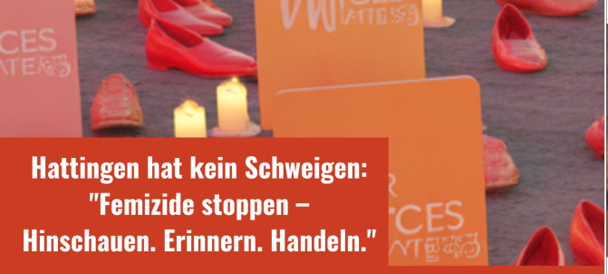 "Walk of Shame" gegen Femizide