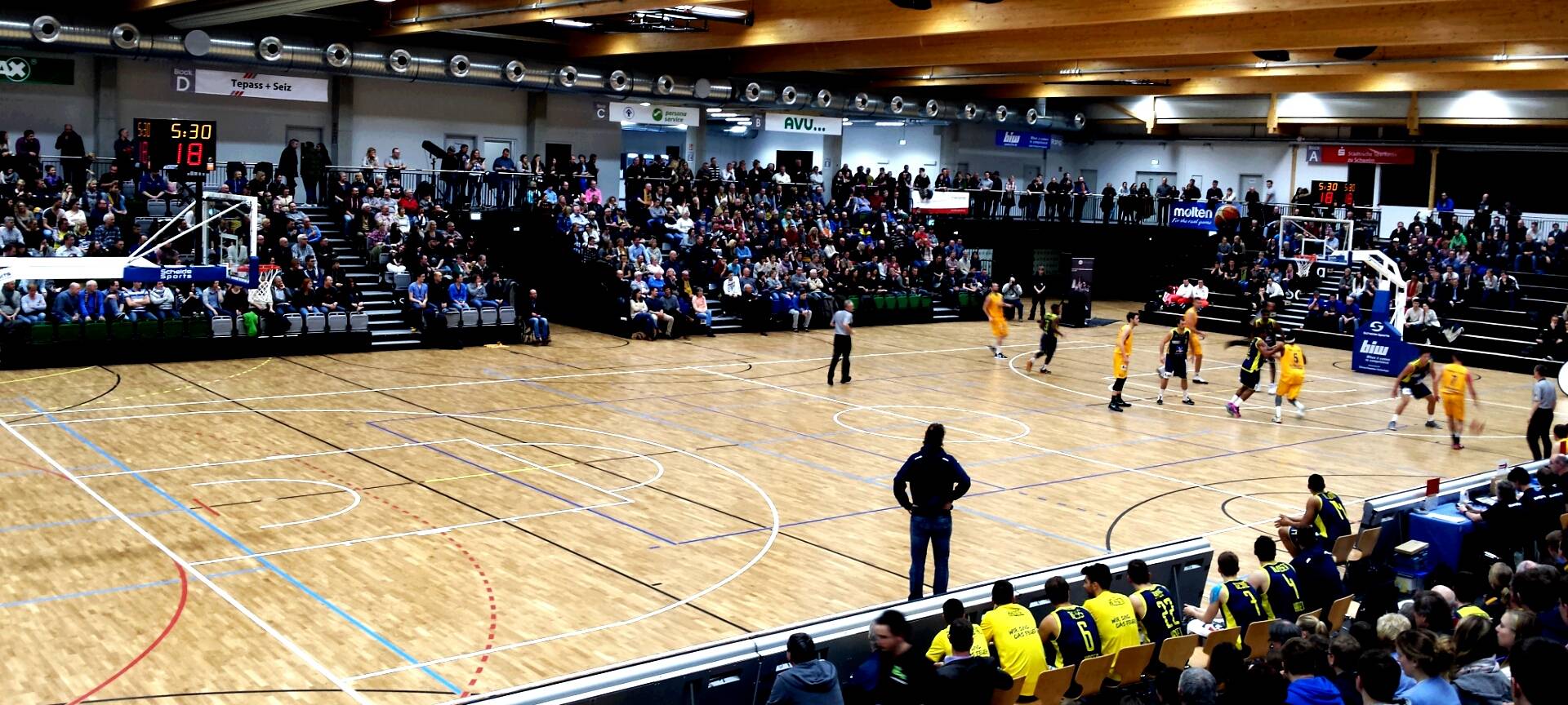 Kostenloser Shuttlebus für Baskets-Fans